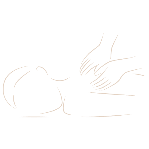 Hátmasszázs piktogram